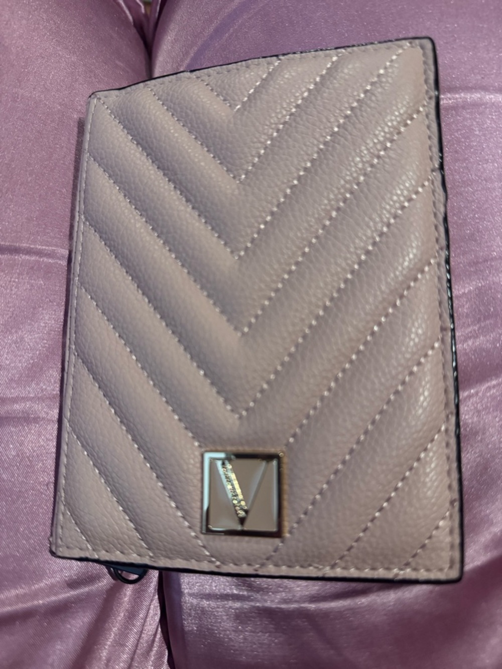 Victoria’s Secret Pink Quilted Passport Holder Travel Wallet NWT
